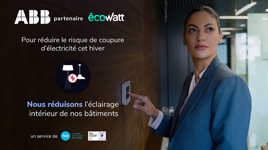 ABB s’engage à réduire sa consommation énergétique avec EcoWatt